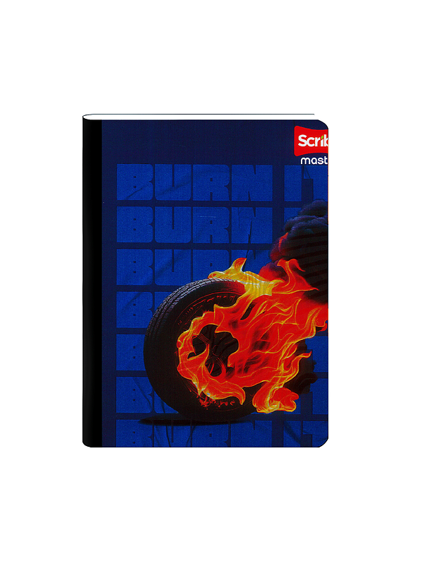 Cuaderno Cosido Scribe Masculino 50 Hojas Lineas  8