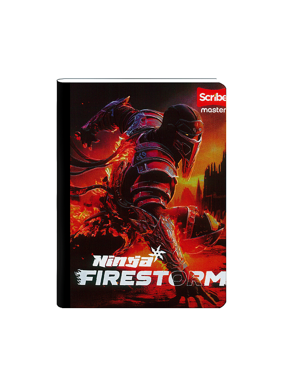 Cuaderno Cosido Scribe Masculino 50 Hojas Lineas  9