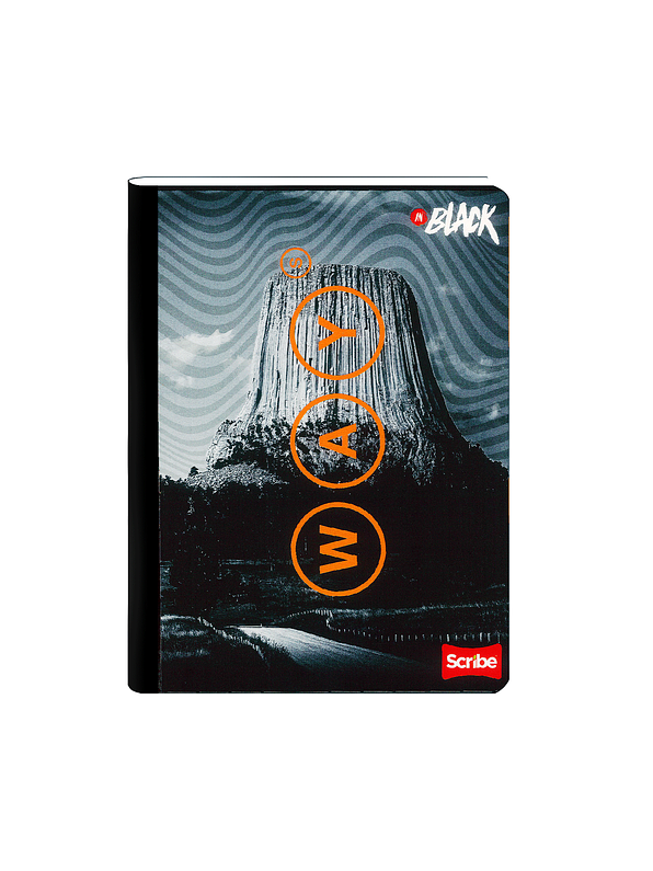 Cuaderno Cosido Inblack 100 Hojas Cuadros 4