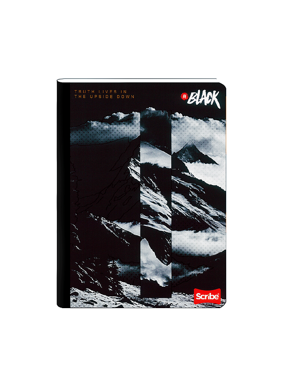 Cuaderno Cosido Inblack 100 Hojas Cuadros 6