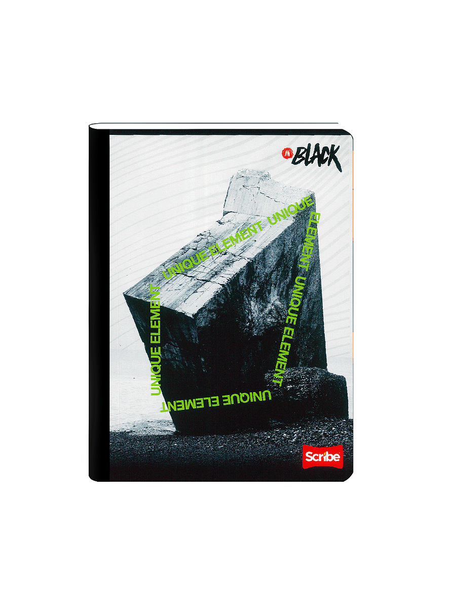 Cuaderno Cosido Inblack 100 Hojas Cuadros 7