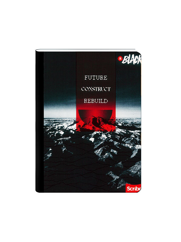 Cuaderno Cosido Inblack 100 Hojas Cuadros 9