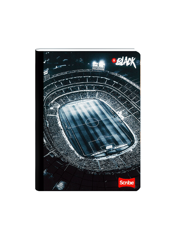 Cuaderno Cosido Inblack 100 Hojas Cuadros 11