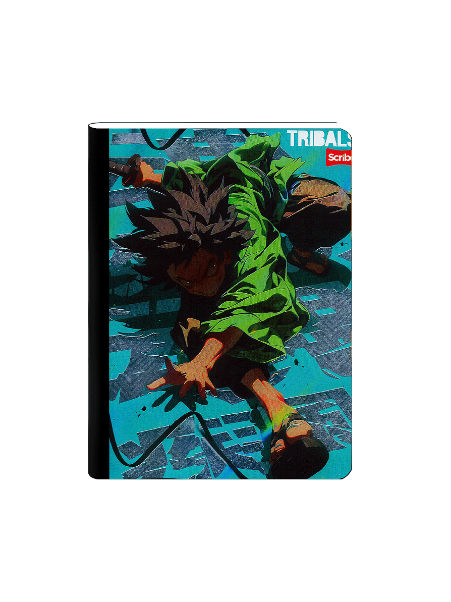 Cuaderno Cosido Scribe Tribals 50 Hojas Cuadros 4