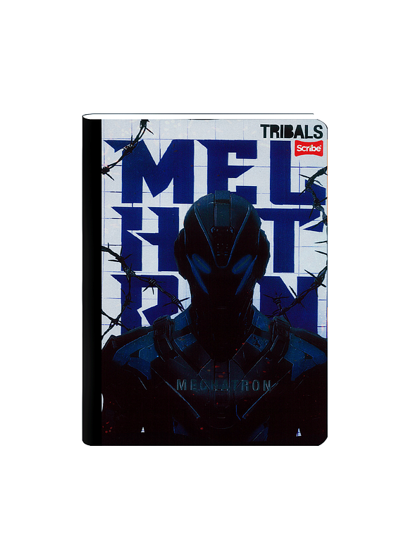 Cuaderno Cosido Scribe Tribals 50 Hojas Cuadros 6