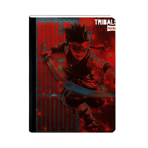 Cuaderno Cosido Scribe Tribals 50 Hojas Cuadros