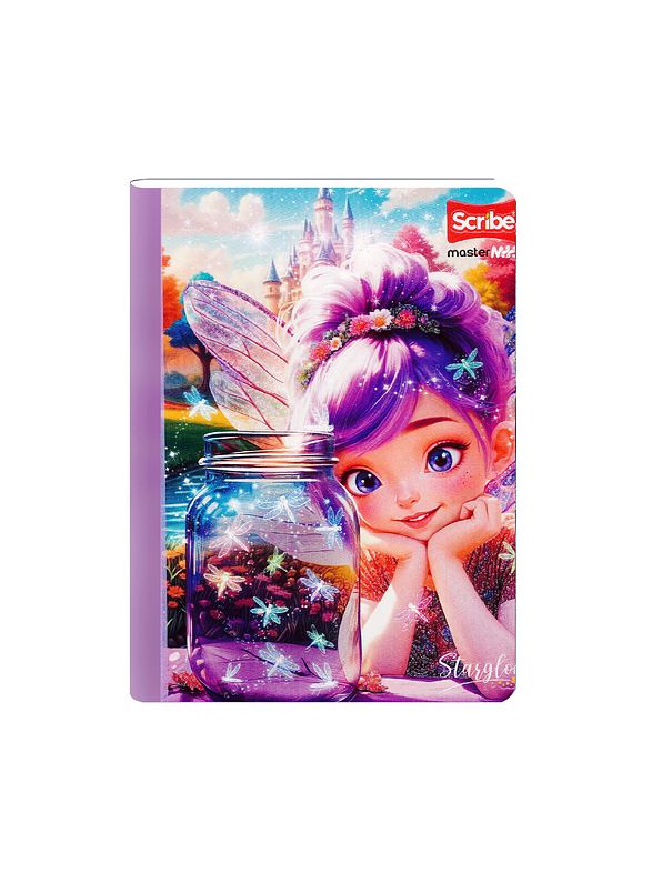 Cuaderno Cosido Starglow 100 Hojas Cuadros 3