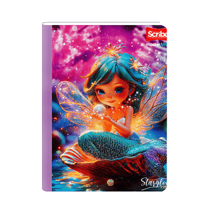 Cuaderno Cosido Starglow 100 Hojas Cuadros