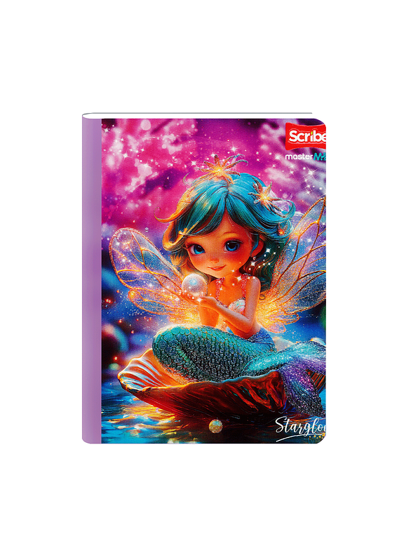 Cuaderno Cosido Starglow 100 Hojas Cuadros 1