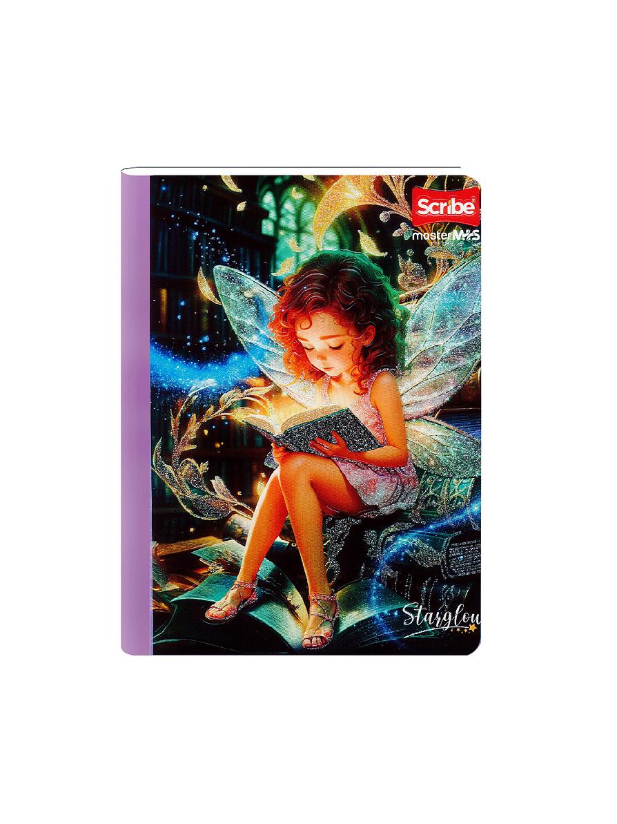 Cuaderno Cosido Starglow 100 Hojas Cuadros 5