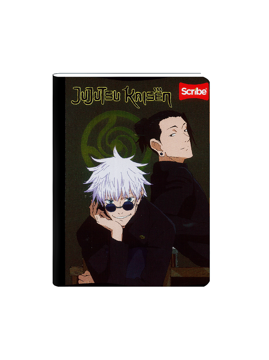 Cuaderno Cosido Scribe Jujutsu 100 Hojas Lineas 1