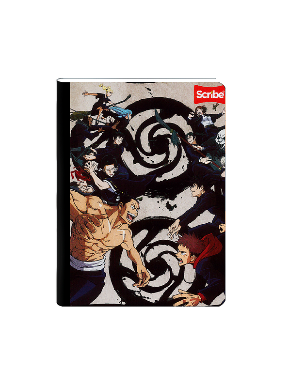 Cuaderno Cosido Scribe Jujutsu 100 Hojas Lineas 4
