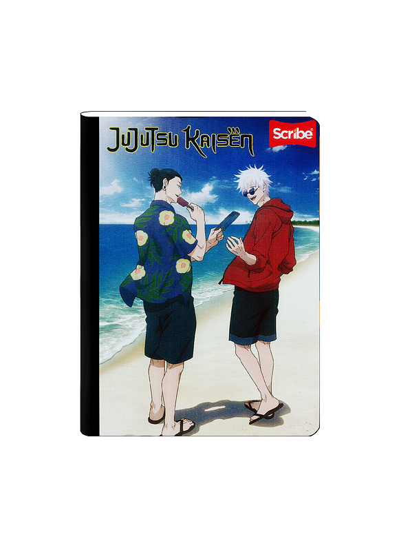 Cuaderno Cosido Scribe Jujutsu 100 Hojas Lineas 2