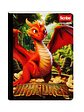 Cuaderno Cosido Scribe Dragones 100 Hojas Cuadros - Miniatura 1