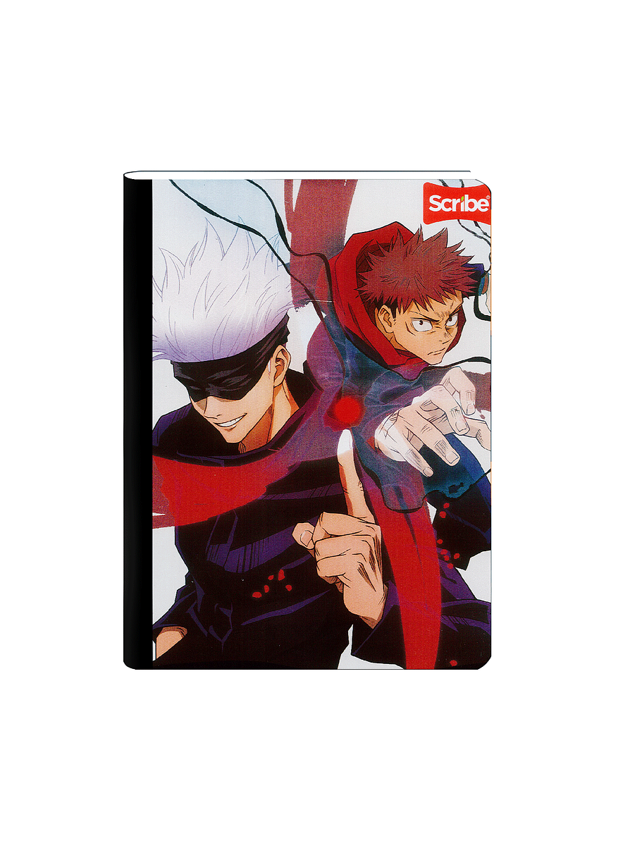 Cuaderno Cosido Scribe Jujutsu 50 Hojas Cuadros 4