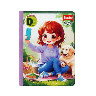 Cuaderno Cosido Scribe Hoshi 100 Hojas Doble linea