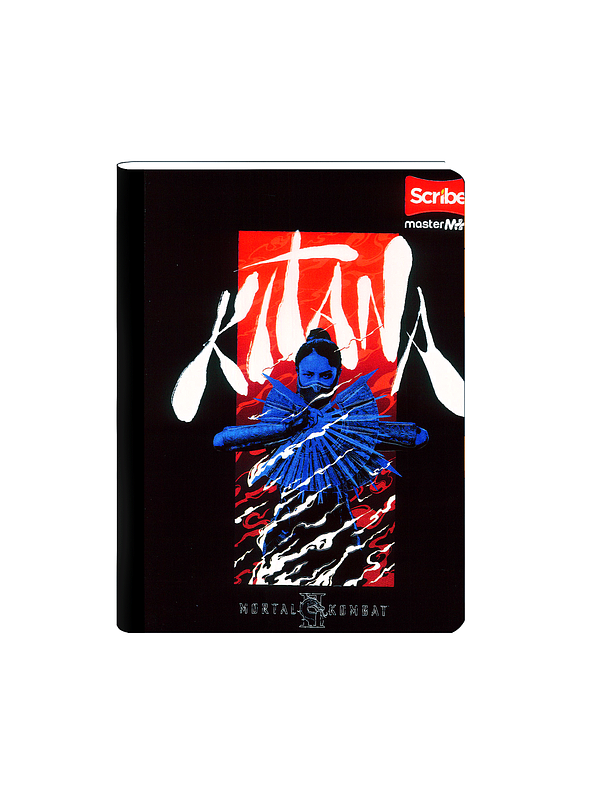 Cuaderno Cosido Scribe Mortal Kombat 100 Hojas Lineas 4