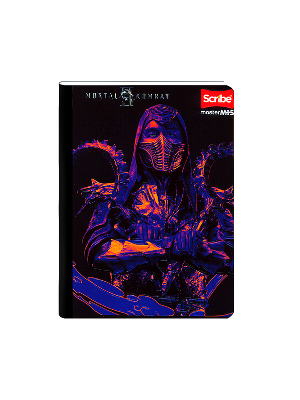 Cuaderno Cosido Scribe Mortal Kombat 100 Hojas Lineas 5