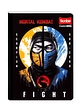 Cuaderno Cosido Scribe Mortal Kombat 100 Hojas Lineas - Miniatura 1