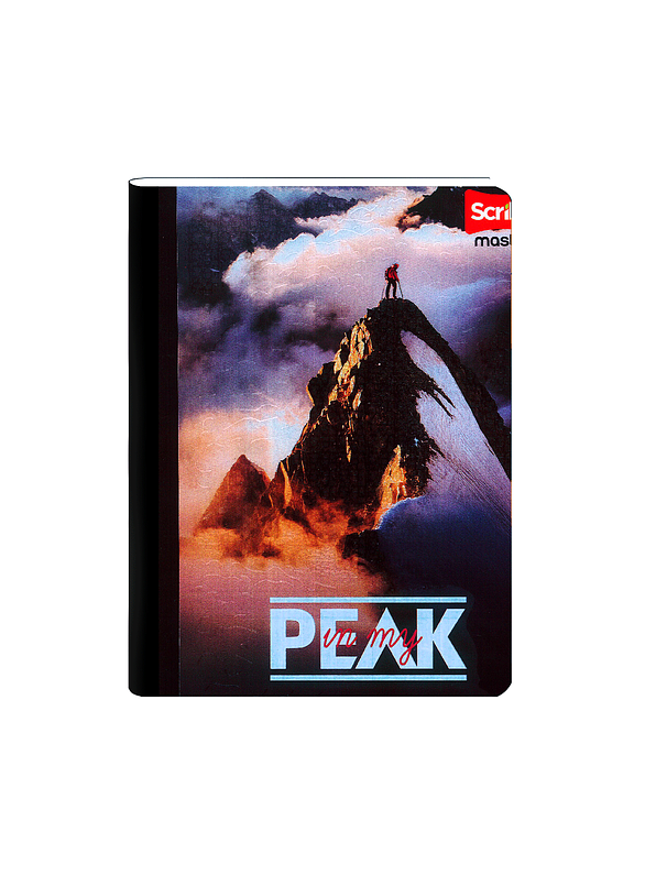 Cuaderno Cosido Scribe Masculino 100 Hojas Cuadros 9