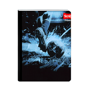 Cuaderno Cosido Scribe Masculino 100 Hojas Cuadros