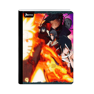 Cuaderno Cosido Norma Naruto 100 Hojas Líneas