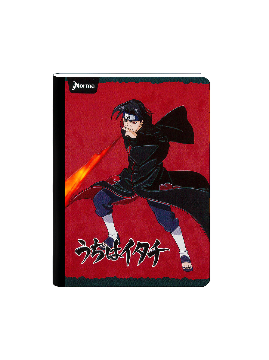 Cuaderno Cosido Norma Naruto 100 Hojas Líneas 7
