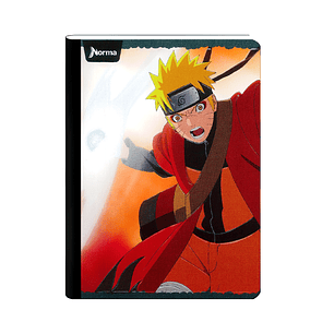 Cuaderno Cosido Naruto 100 Hojas Cuadros