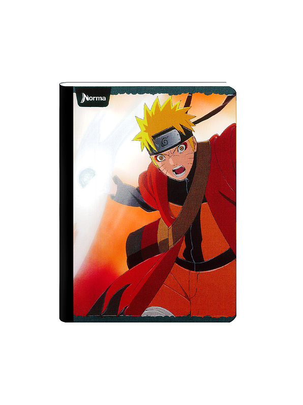 Cuaderno Cosido Naruto 100 Hojas Cuadros 2