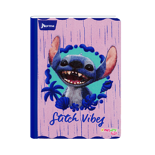 Cuaderno Cosido Norma Stitch 100 Hojas Cuadros