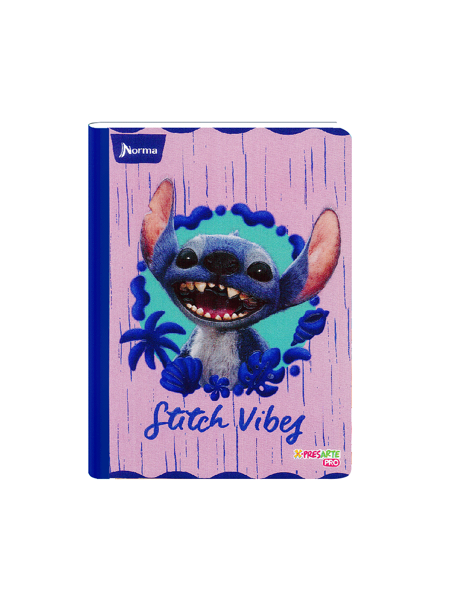 Cuaderno Cosido Norma Stitch 100 Hojas Cuadros 1