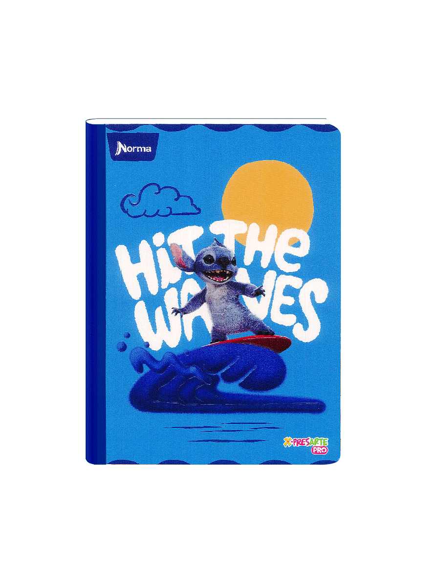 Cuaderno Cosido Norma Stitch 100 Hojas Cuadros 2