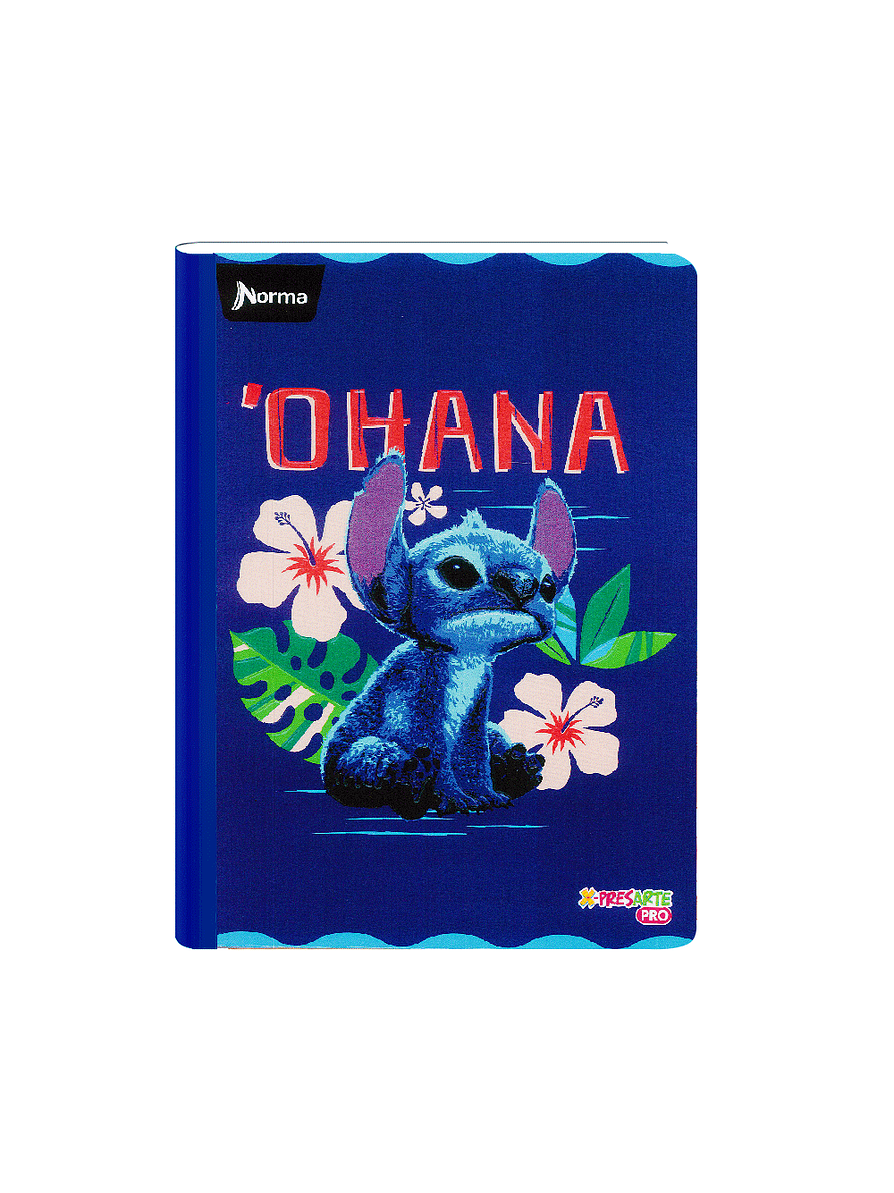 Cuaderno Cosido Norma Stitch 100 Hojas Cuadros 7