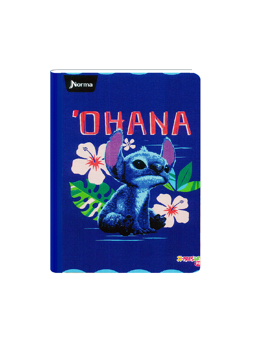 Cuaderno Cosido Norma Stitch 100 Hojas Lineas 1