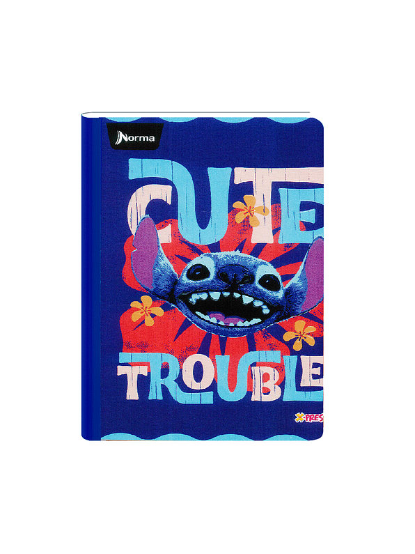 Cuaderno Cosido Norma Stitch 100 Hojas Lineas 2