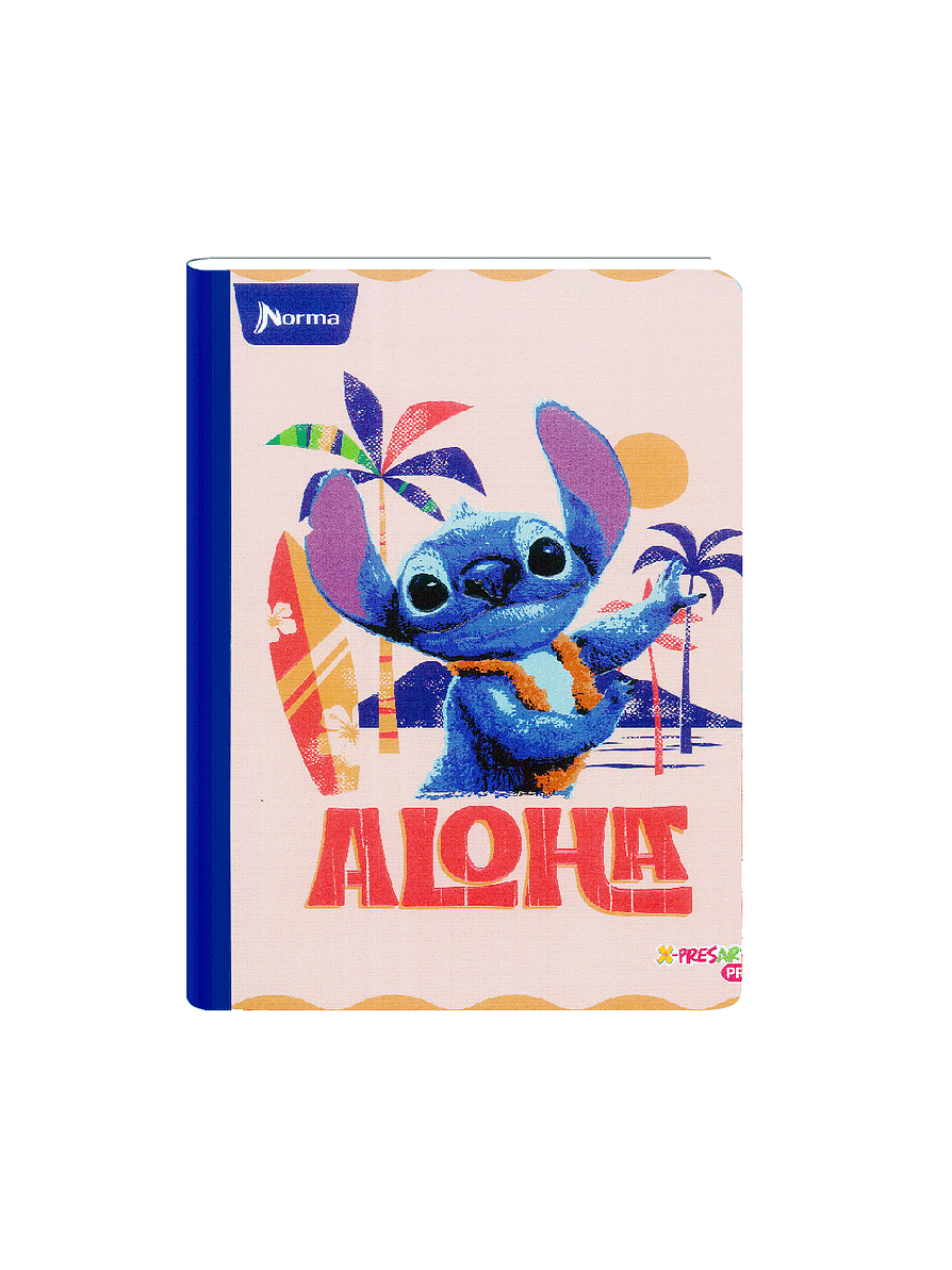 Cuaderno Cosido Norma Stitch 100 Hojas Lineas 5