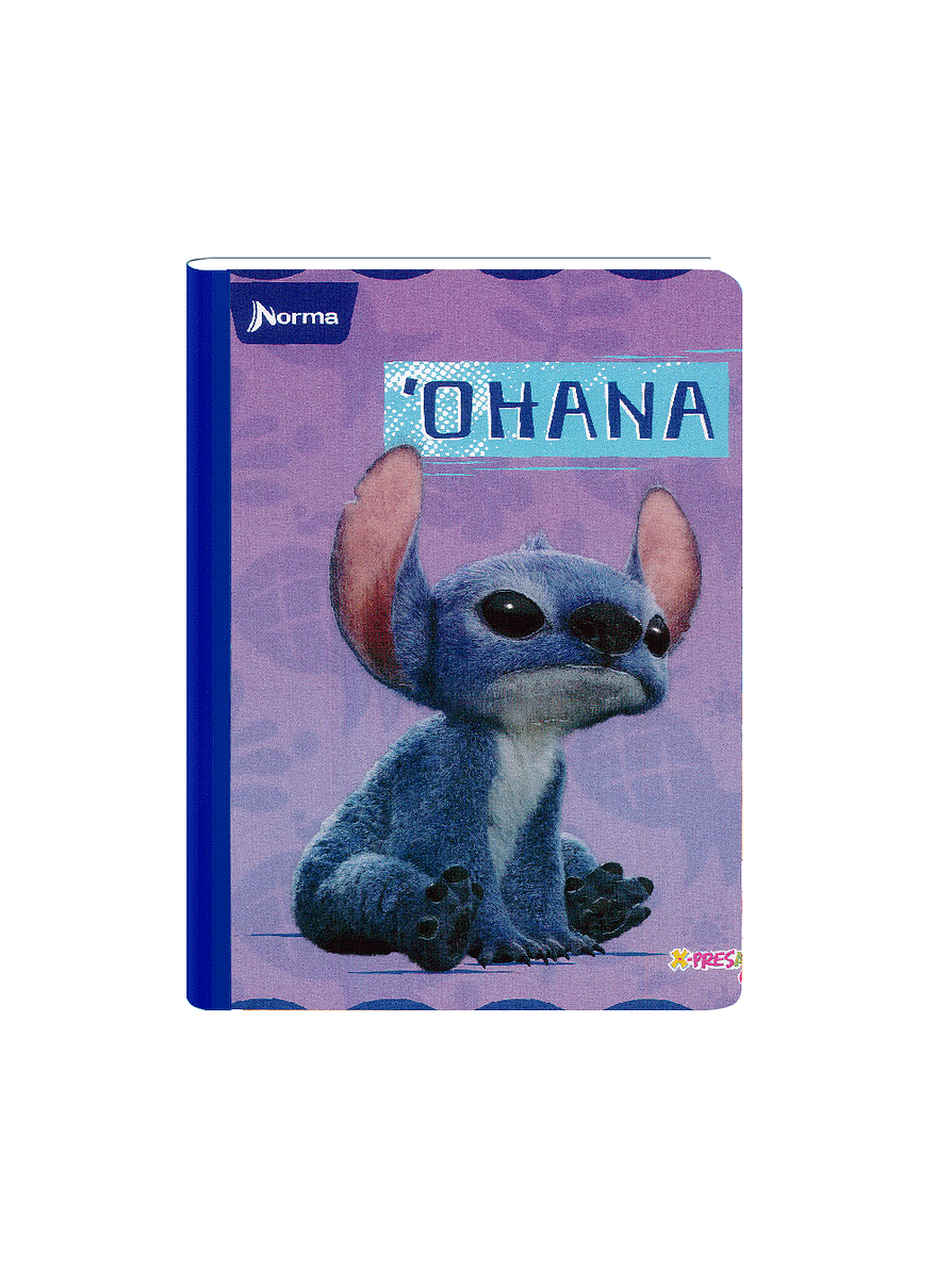 Cuaderno Cosido Norma Stitch 100 Hojas Lineas 6