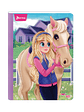 Cuaderno Cosido Norma Bonequinhas Antonia 50 Hojas Cuadros - Miniatura 3