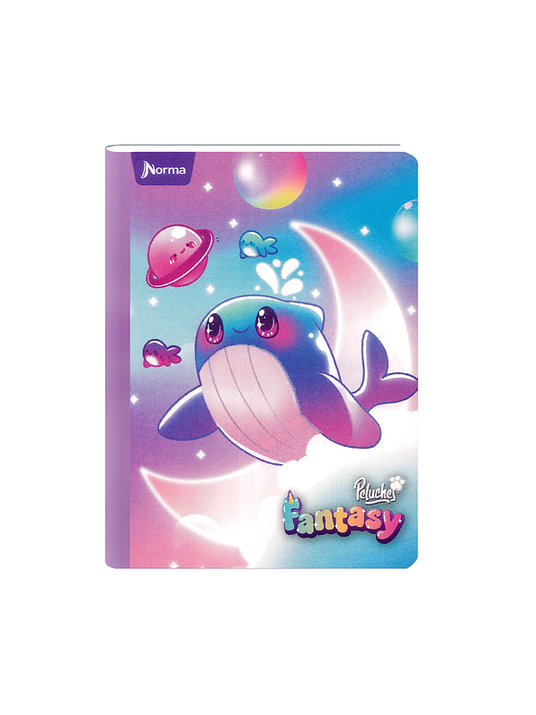 Cuaderno Cosido Peluches Fantasy 100 Hojas Cuadros 7