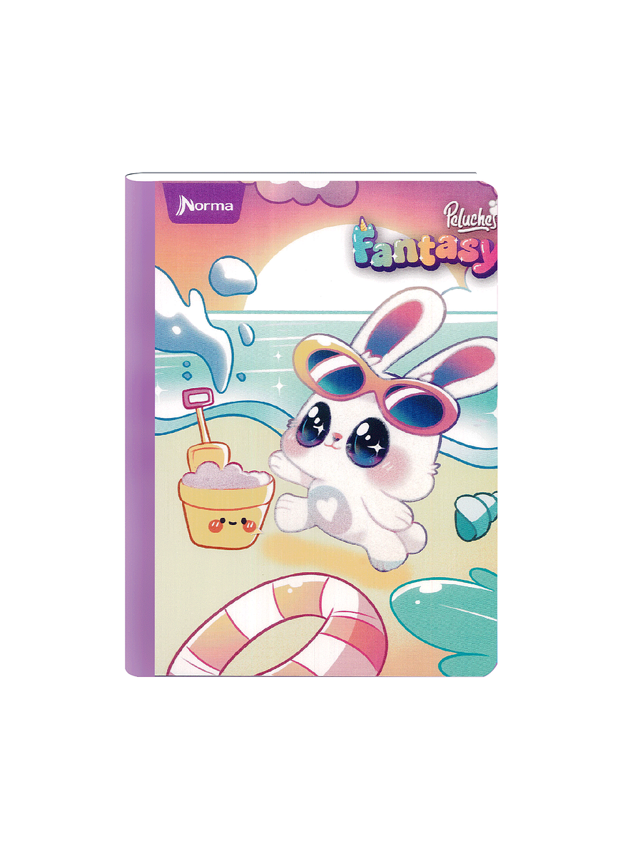 Cuaderno Cosido Peluches Fantasy 100 Hojas Lineas 2