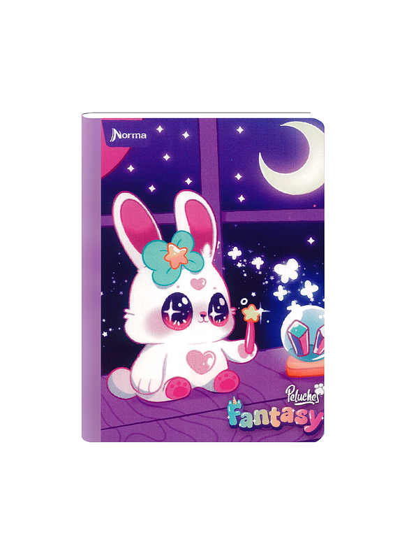 Cuaderno Cosido Peluches Fantasy 100 Hojas Lineas 6