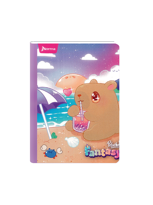 Cuaderno Cosido Peluches Fantasy 100 Hojas Lineas 7