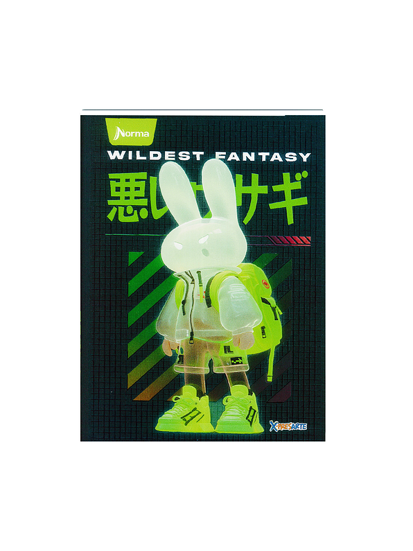 Cuaderno Cosido Pasta Dura X-Presarte 90 Hojas Cuadros Masculino 1