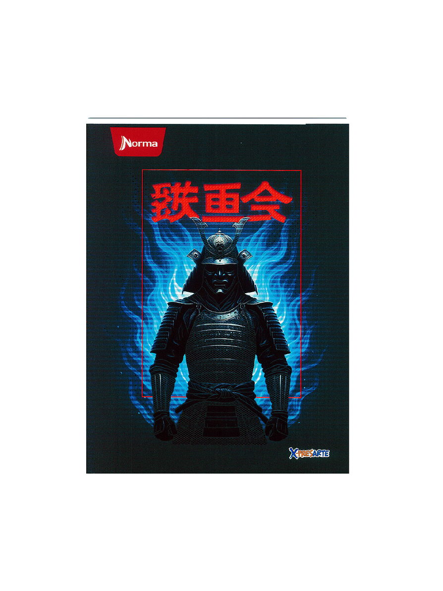 Cuaderno Cosido Pasta Dura X-Presarte 90 Hojas Cuadros Masculino 2