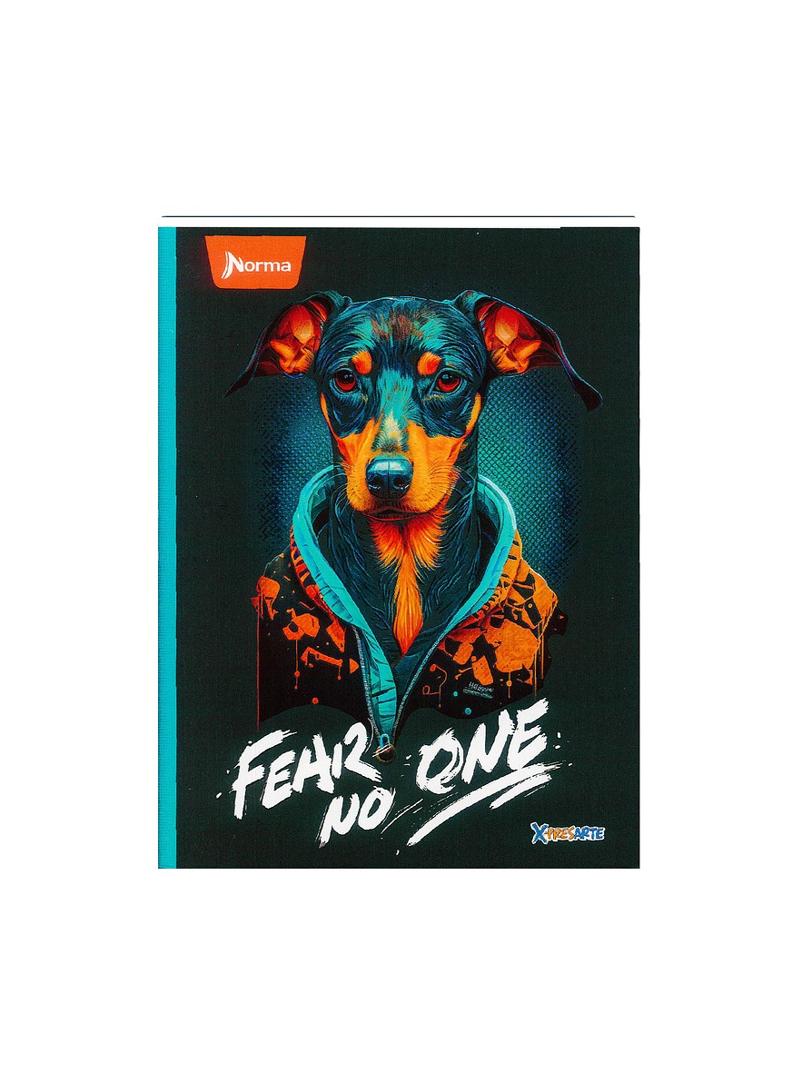 Cuaderno Cosido Pasta Dura X-Presarte 90 Hojas Cuadros Masculino 10