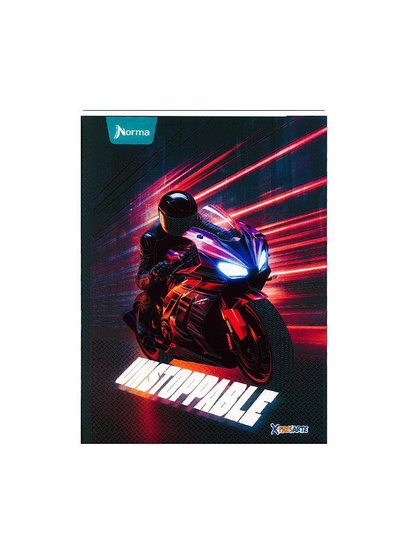 Cuaderno Cosido Pasta Dura X-Presarte 90 Hojas Cuadros Masculino 12