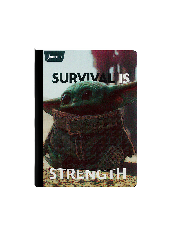 Cuaderno Cosido The Mandalorian 50 Hojas Cuadros  5