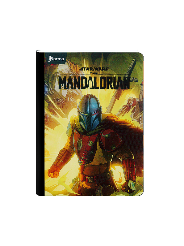 Cuaderno Cosido The Mandalorian 50 Hojas Cuadros  7