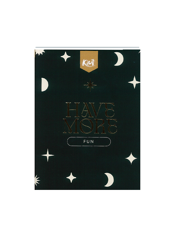 Cuaderno Cosido Pasta Dura Kiut 90 Hojas Cuadros  8