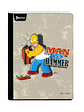 Cuaderno Cosido Norma X-Presarte Simpsons 100 Hojas Cuadros - Miniatura 4